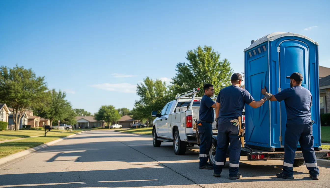Portable Toilet Rental in Bangs, TX near me
